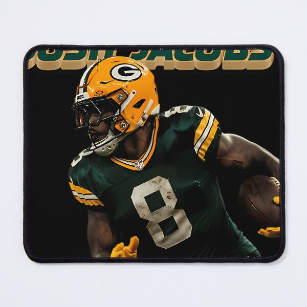 Item preview, Football Player Running Green designed and sold by EricPeterso.