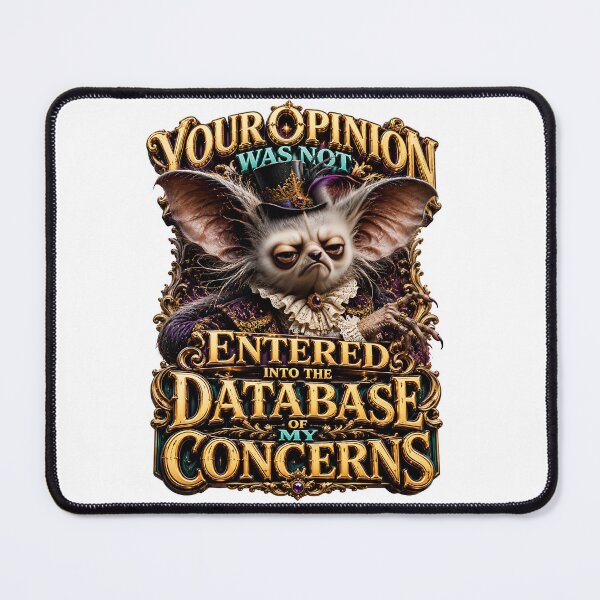 Item preview, Your Opinion Was Not Entered Into The Database Of My Concerns Gremlin designed and sold by Sovereign Supply Co..