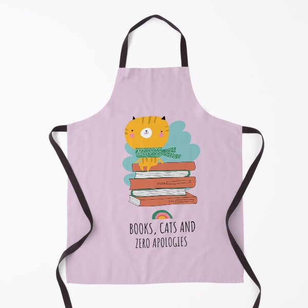Item preview, Books, cats and zero apologies designed and sold by AJTindal.