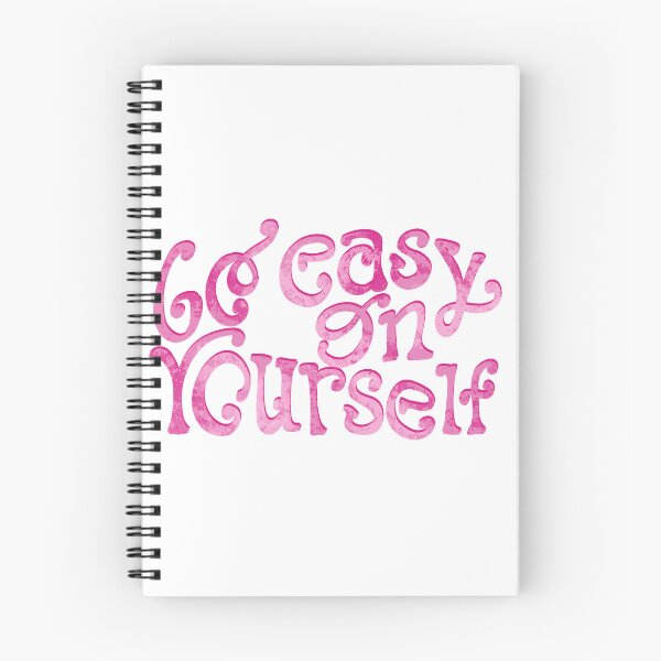 Item preview, Go easy on yourself designed and sold by pinkyfish1010.