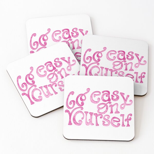 Item preview, Go easy on yourself designed and sold by pinkyfish1010.