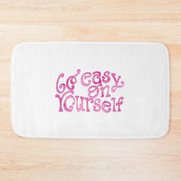 Item preview, Go easy on yourself designed and sold by pinkyfish1010.