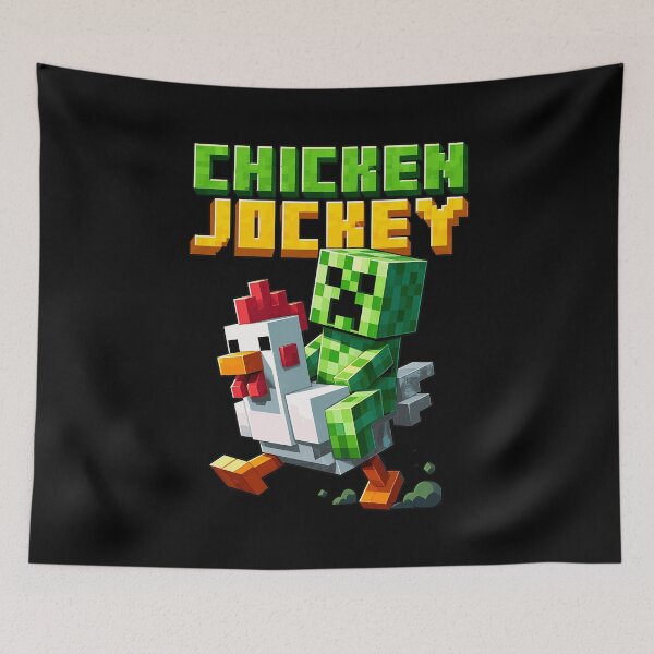 Item preview, Pixel Chicken Rider Funny Gamer  designed and sold by KevinVale51572.