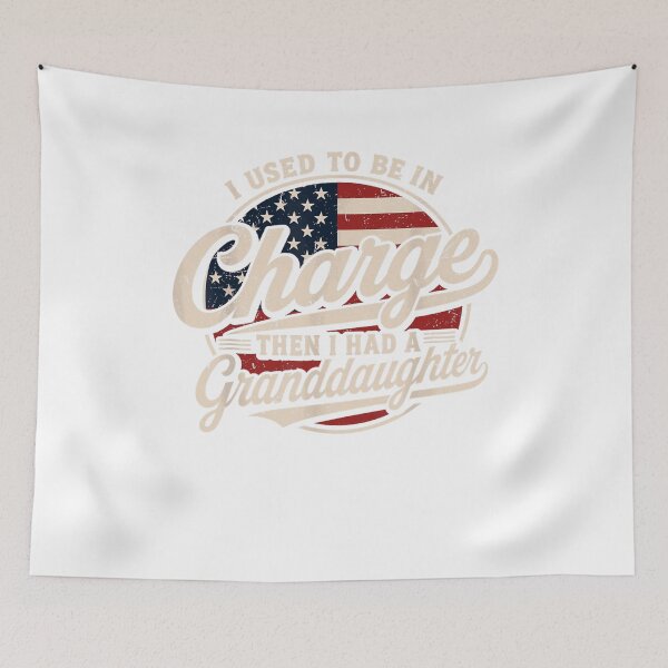 Item preview, I Used To Be In Charge Then I Had A Granddaughter Funny Grandpa Gift designed and sold by CaChimShop.
