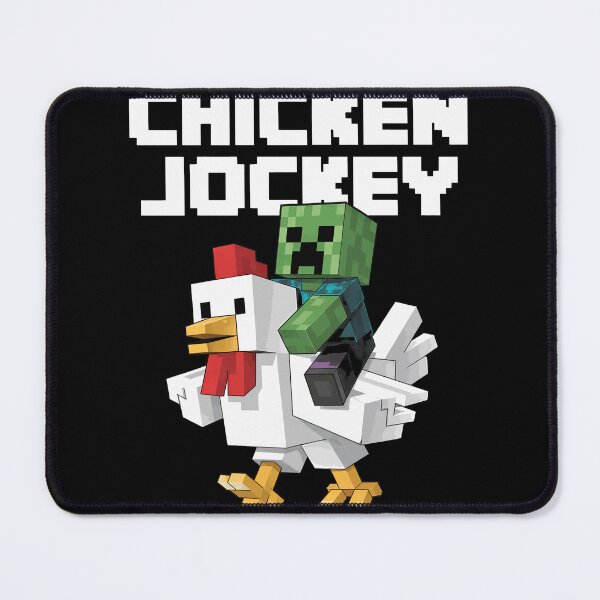 Item preview, Pixelated Chicken Jockey Funny Gaming designed and sold by KellyKing71823.