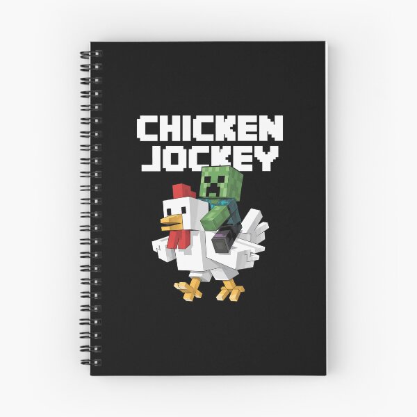 Item preview, Pixelated Chicken Jockey Funny Gaming  designed and sold by KellyKing71823.