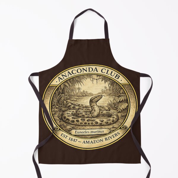 Item preview, Anaconda Club Amazon Rivers Vintage Badge designed and sold by CalmCapy Co.