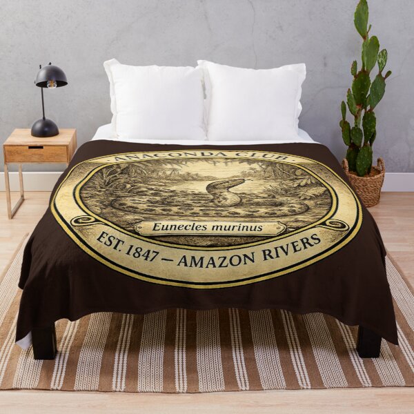 Item preview, Anaconda Club Amazon Rivers Vintage Badge designed and sold by CalmCapy Co.