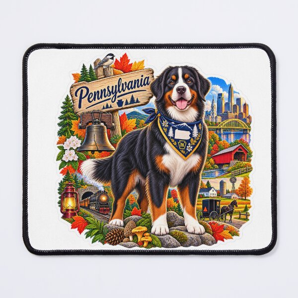 Item preview, Pennsylvania Keystone Dog designed and sold by Whimspired By Paxx.