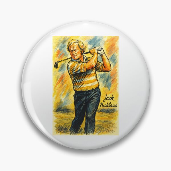 Item preview, Jack Nicklaus Playing Golf designed and sold by TOPSHOPIAs.