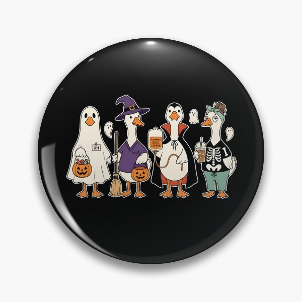 Item preview, Funny Halloween Duck designed and sold by seektopus.