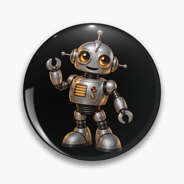 Item preview, Cute Robot Waving designed and sold by Moviebuff91.