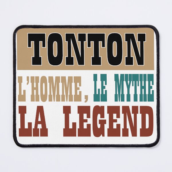 Item preview, tonton l'homme , le mythe la legend  designed and sold by Miche lle.