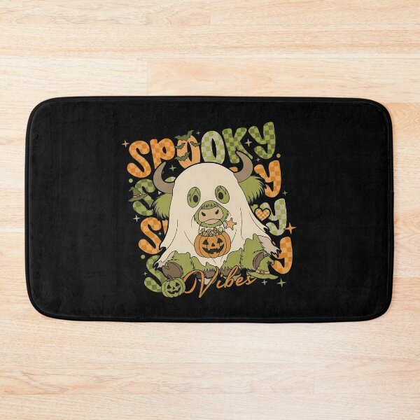 Item preview, Cute Ghost Highland Cow Halloween Spooky designed and sold by KroghDs.