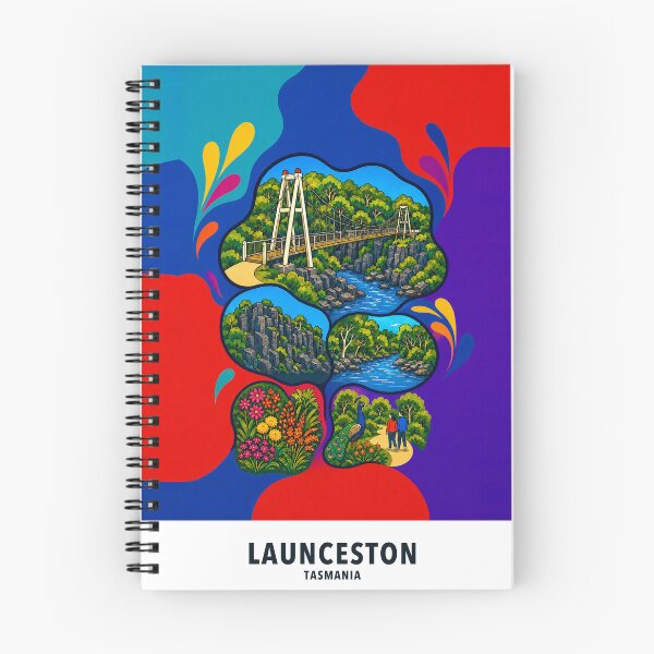 Item preview, Launceston Cataract Gorge Suspension Bridge designed and sold by Print My Town.