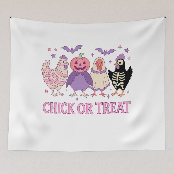 Item preview, Chick Or Treat Cute Halloween Chicken Kids designed and sold by KroghDs.