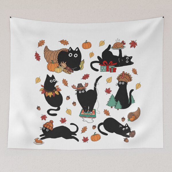 Item preview, Thanksgiving Cat Comfort designed and sold by DogoMalulu.