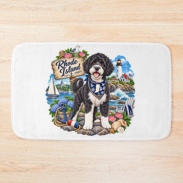 Item preview, Rhode Island Coastal Dog designed and sold by Whimspired By Paxx.