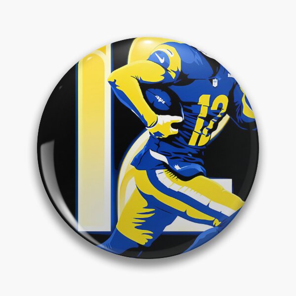 Item preview, Puka Nacua Los Angeles 12 Football designed and sold by EricPeterso.