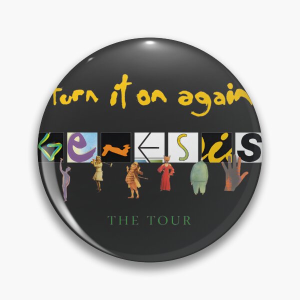 Item preview, Genesis Music Fan Art - Iconic Tour Design | ⭐⭐⭐⭐⭐ Best Seller designed and sold by keithnoir.