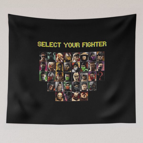 Item preview, Retro Fighting Game Character Select  designed and sold by RobertWal90229.