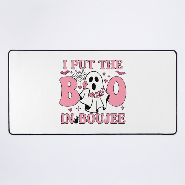 Item preview, I Put The Boo In Boujee Pink Halloween Ghost designed and sold by KroghDs.