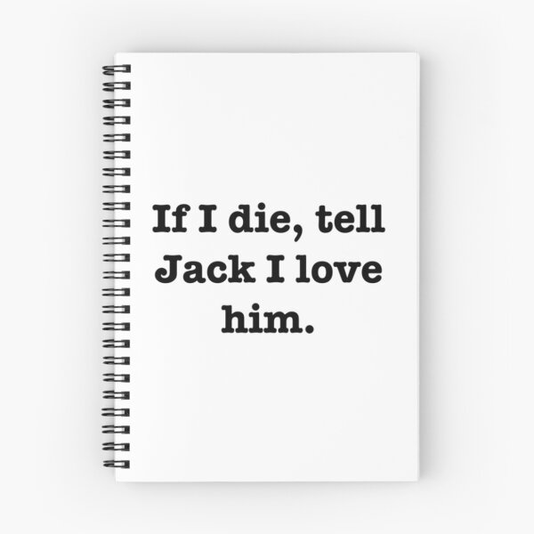 Item preview, Tell Jack I Love Him designed and sold by TOPSHOPIAs.