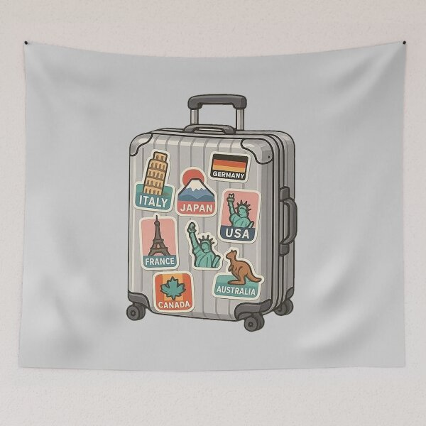 Item preview, TRAVEL SUITCASE designed and sold by TEOSEF.