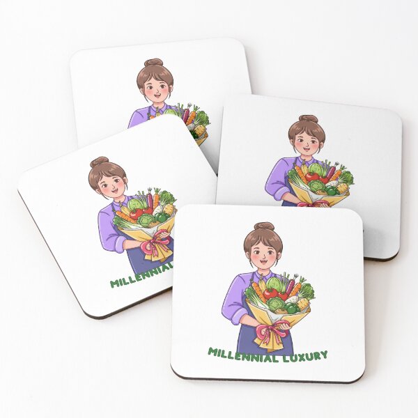 Item preview, Millennial Luxury Vegetable Bouquet Illustration designed and sold by MalgoRys.