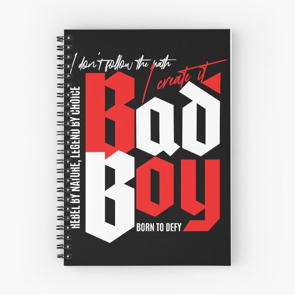 Item preview, Bad Boy Rebel Tee | Streetwear Typography, Urban Edgy Graphic Shirt designed and sold by vec4u.