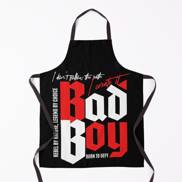 Item preview, Bad Boy Rebel Tee | Streetwear Typography, Urban Edgy Graphic Shirt designed and sold by baretyas.