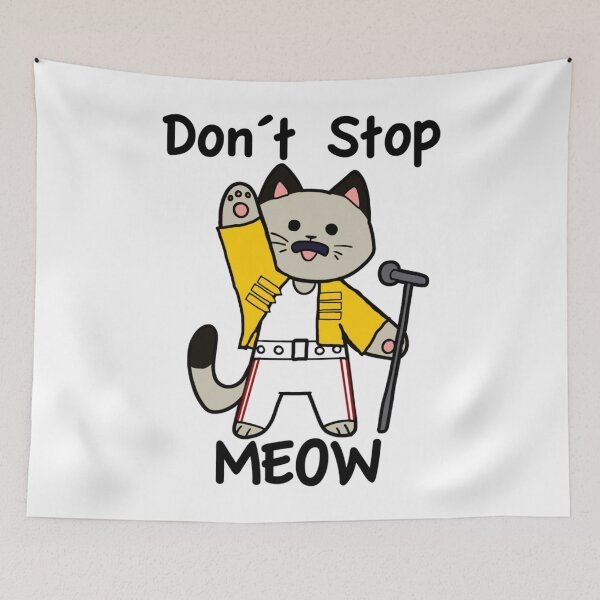 Item preview, Don't Stop Me-Ow designed and sold by Candic-eZieme.