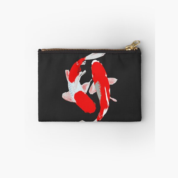 Item preview, Traditional Red Yin Yang Koi Fish Japanese Art designed and sold by Rhapsodic1290.