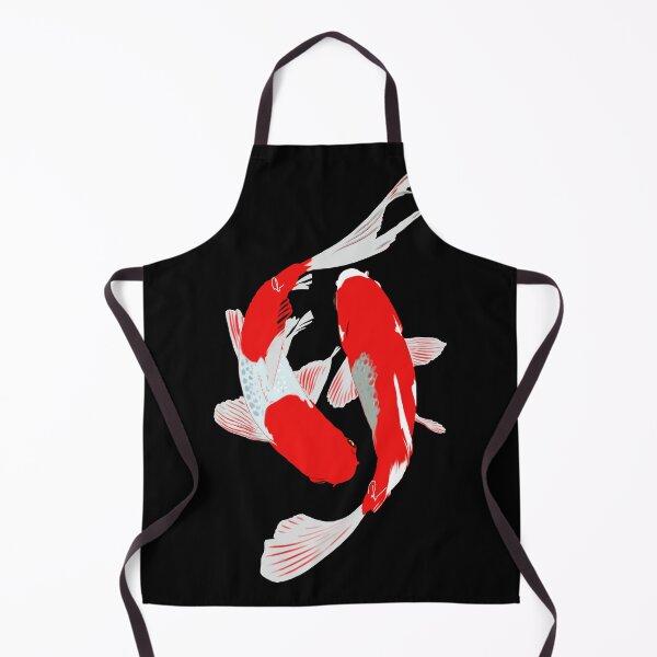 Item preview, Traditional Red Yin Yang Koi Fish Japanese Art designed and sold by Rhapsodic1290.