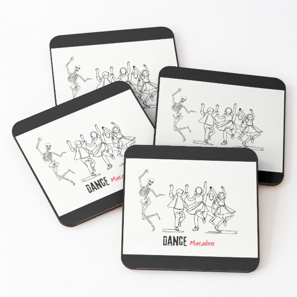 Item preview, Dance Macabre – Skeleton Halloween Dance Party designed and sold by AlinaTales.