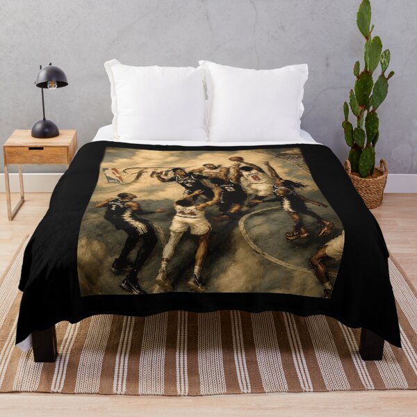 Item preview, Vintage Basketball Game Art  designed and sold by KellyKing71823.