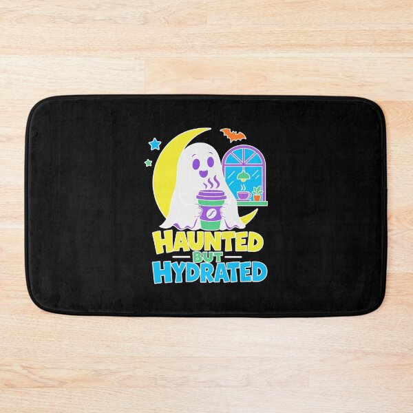 Item preview, Funny Halloween Ghost Coffee | Haunted but Hydrated designed and sold by Uglyandcute.