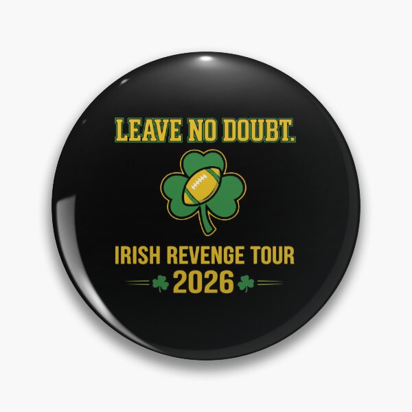 Item preview, leave no doubt notre Dame Football - Irish Revenge Tour 2026 designed and sold by Renographicss.