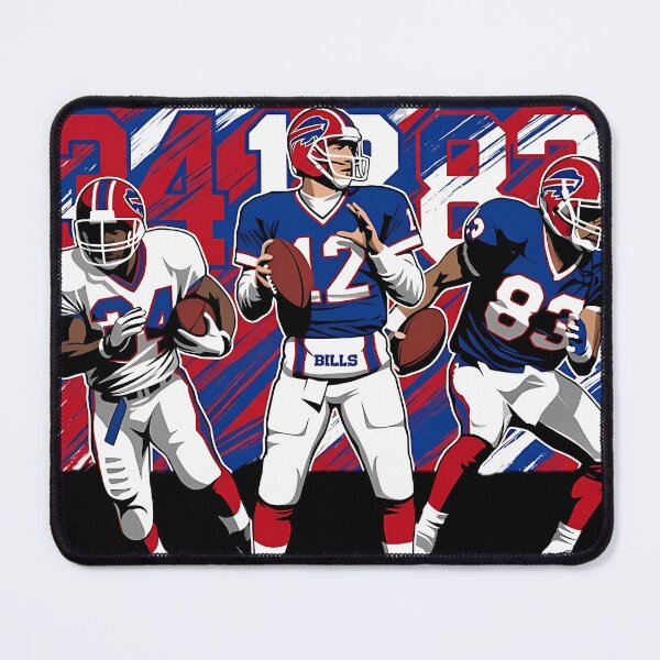 Item preview,  Thomas Kelly Reed - Buffalo Football Trio - 90S Legends  designed and sold by Katharherty.