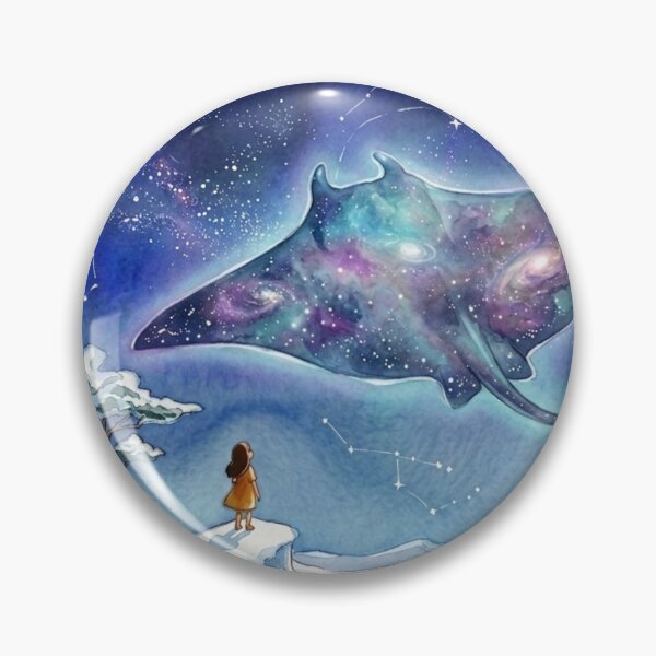 Item preview, Celestial Stingray Starlit Winter designed and sold by Dreamic.Art.