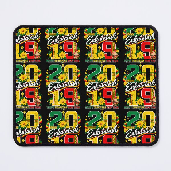 Item preview, 2019 Enkutatash Ethiopian New Year Meskerem Ethiopia Flag designed and sold by Strow--bary.