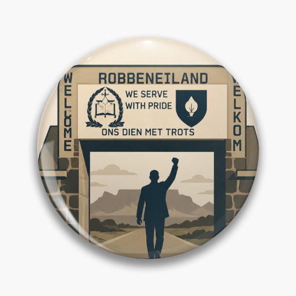 Artikelvorschau, Robben Island – Road to Freedom – Freiheit Südafrika entworfen und verkauft von The Digital Compass.