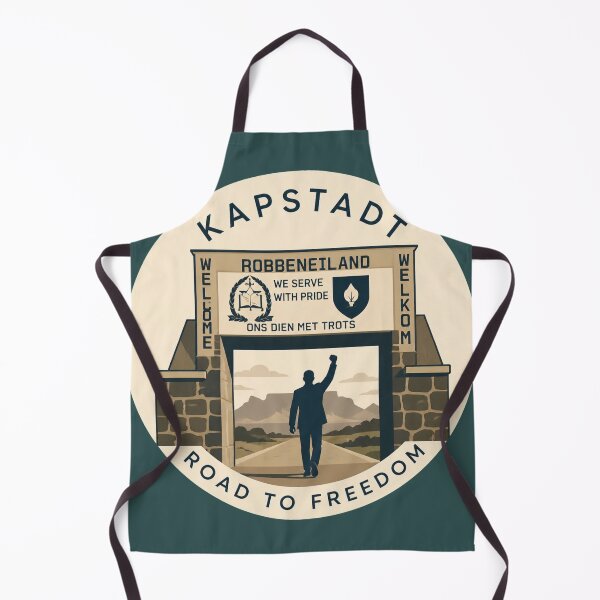 Item preview, Robben Island -Road to Freedom - Freiheit Südafrika designed and sold by The Digital Compass.
