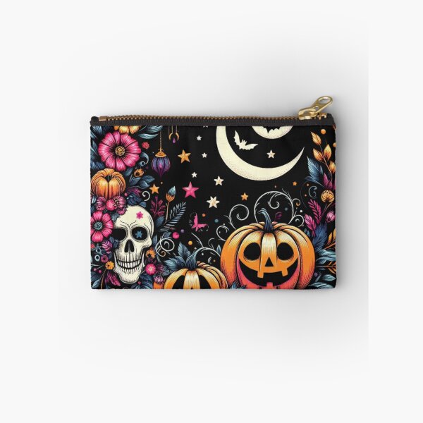 Item preview, retro floral pumpkin designed and sold by BriSher.