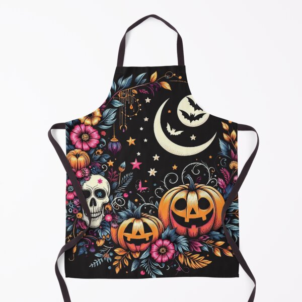 Item preview, retro floral pumpkin designed and sold by BriSher.
