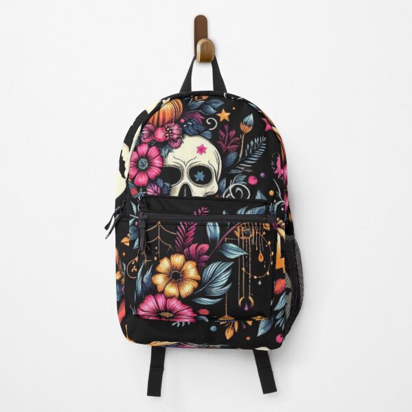 Item preview, retro floral pumpkin designed and sold by BriSher.