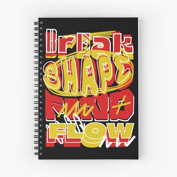 Item preview, Break Shapes Find Flow Streetwear T-Shirt, Abstract Graphic designed and sold by vec4u.