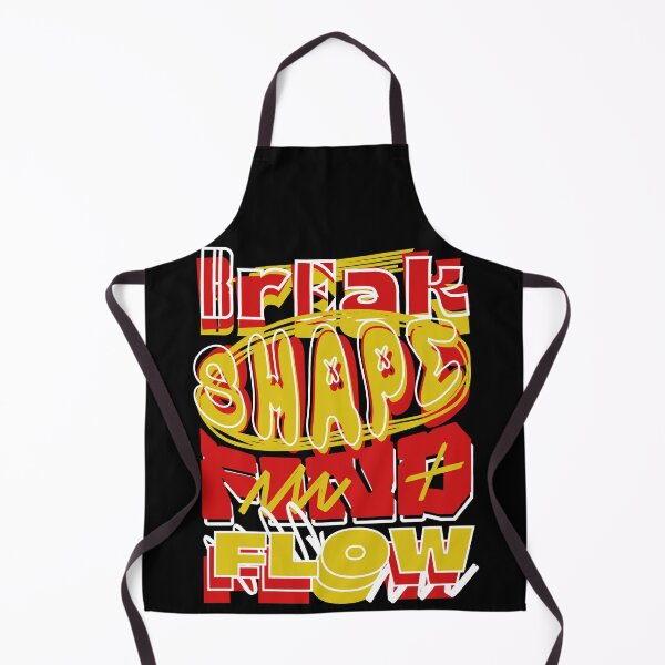 Item preview, Break Shapes Find Flow Streetwear T-Shirt, Abstract Graphic designed and sold by baretyas.
