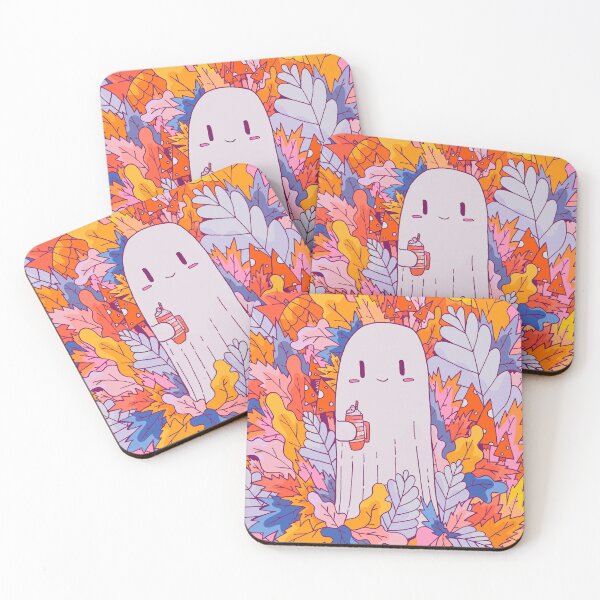 Item preview, Vibrant happy ghost designed and sold by Swadeillustrations.