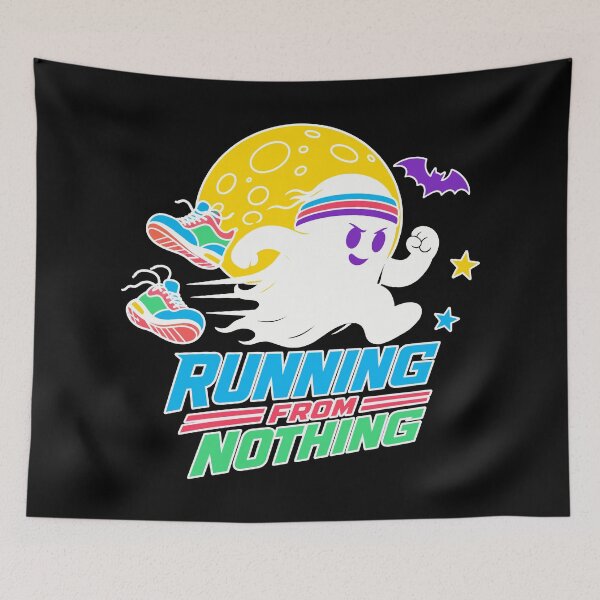Item preview,  Halloween Running Ghost | Running from Nothing designed and sold by Uglyandcute.